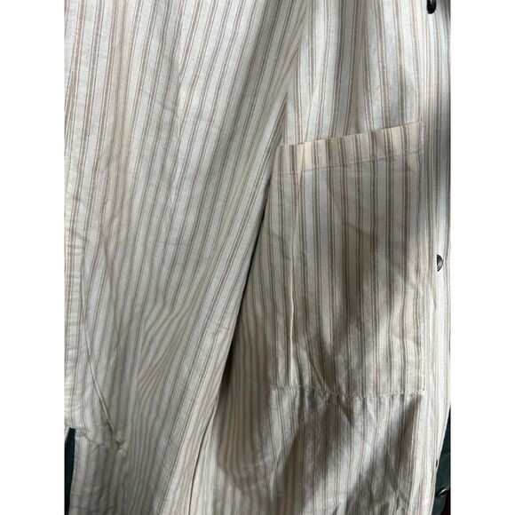 Australian Outback Collection Canvas Duster Jacket Trench Coat Size XL Green - Picture 9 of 11